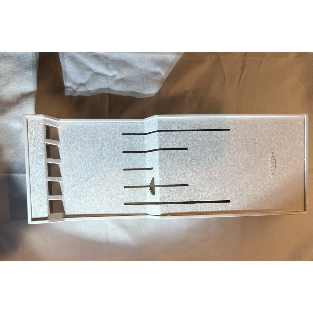CUTCO 1742 White Knife Holder Drawer or Wall Mount Knife Storage Tray 17x 6.25